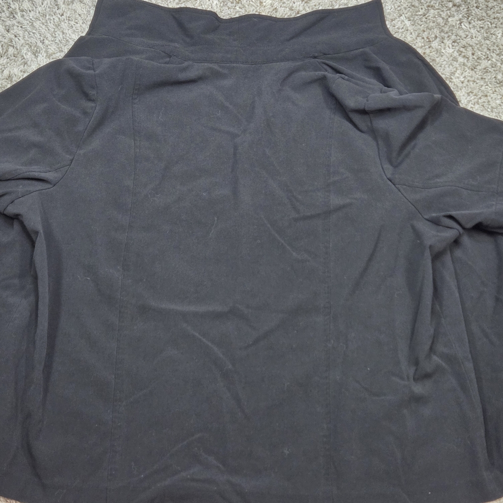 Sag Harbor Women Black Blazer‎ Stretch Comfort Professional Office Coat 18W